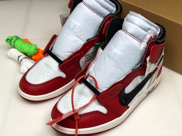 The 1 Jordan Chicago Ten AA3834-101 Retro Air Off-White 0708
